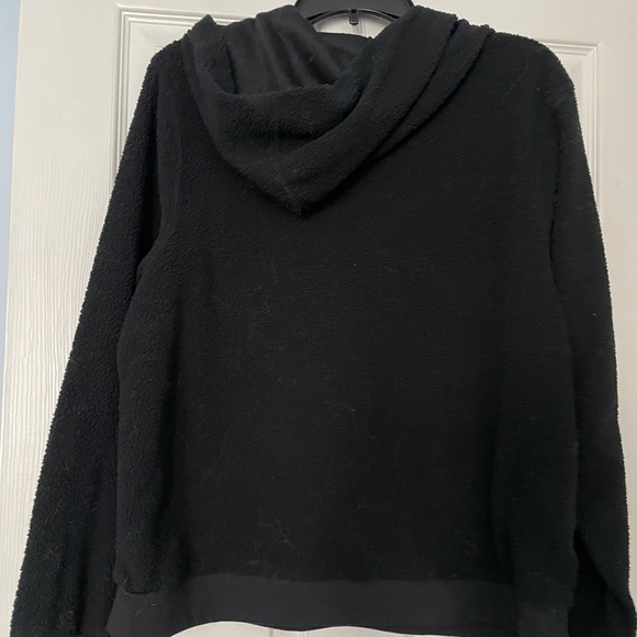 Calvin Klein fuzzy hooded sweatshirt - Picture 5 of 6